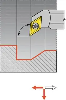 Bohrstange E12M-SDUCR 07 re. VHM m. IK PROMAT