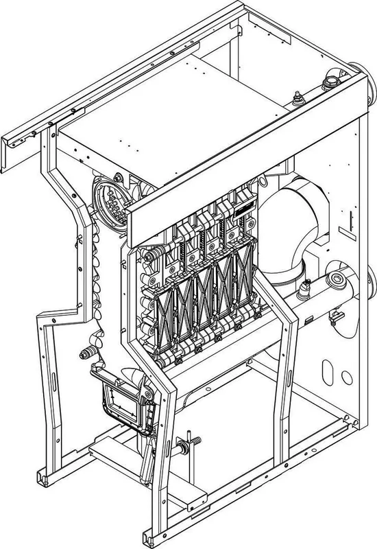 BOSCH Ersatzteil TTNR: 8738804579 Kesselblock CLA-1 6Gld (r) everp