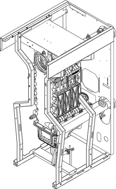 BOSCH Ersatzteil TTNR: 8738804583 Kesselblock CLA-1 4Gld (r) everp