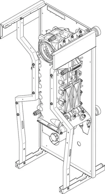 BOSCH Ersatzteil TTNR: 8738804585 Kesselblock CLA-1 3Gld (r) everp