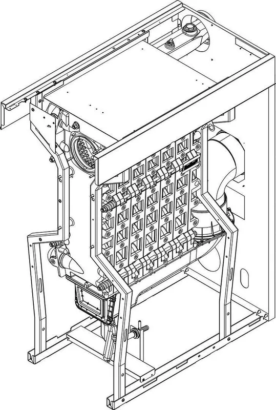 BOSCH Ersatzteil TTNR: 8738804587 Kesselblock CLA-1 7Gld (l) everp