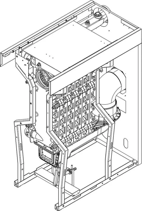 BOSCH Ersatzteil TTNR: 8738804589 Kesselblock CLA-1 6Gld (l) everp