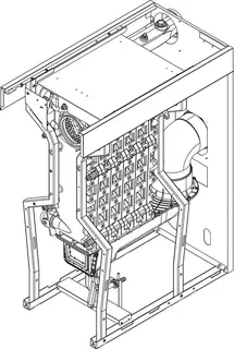 BOSCH Ersatzteil TTNR: 8738804589 Kesselblock CLA-1 6Gld (l) everp