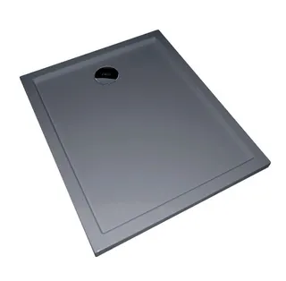 Brausewanne 75 x 90 x 2,6 cm aktiv4YOU, rutschhemmend, weiß