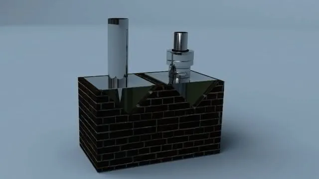 Bertrams EWR Kaminkopfverlängerung Höhe 490mm DN 250 Fußplatte 500x500mm