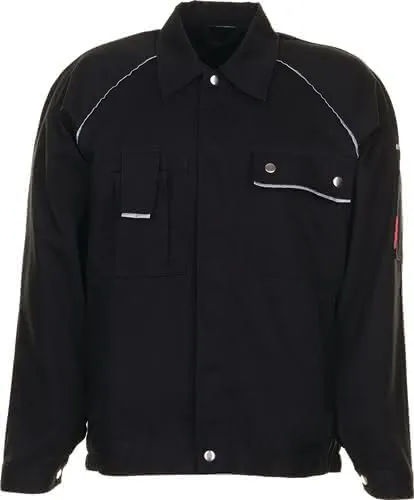 Bundjacke Canvas 320 Gr.48 schwarz/schwa rz PLANAM