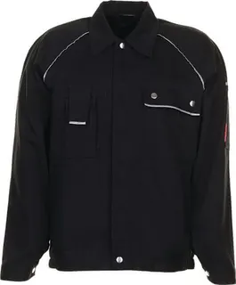 Bundjacke Canvas 320 Gr.56 schwarz/schwa rz PLANAM