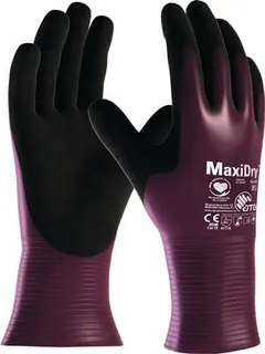 Chemiehandschuh MaxiDry® 56-426 Gr.11 li la/schwarz EN 388 PSA III ATG