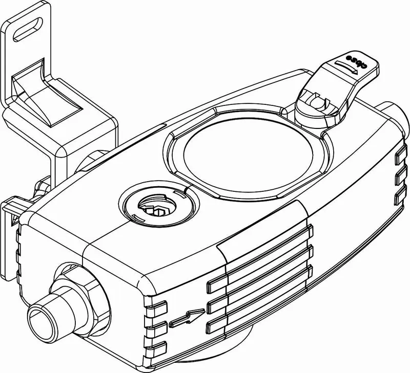 comfort-Anschluss-Center 3200 A19 DN 15 (1/2") für HWE/HVE Nr. 3200.15.881