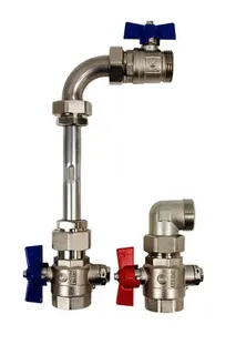 comfort-Anschlussgarnitur e-class AG LV-WMZ-2F variabel WMZ-Vorb. DN 25 (1")