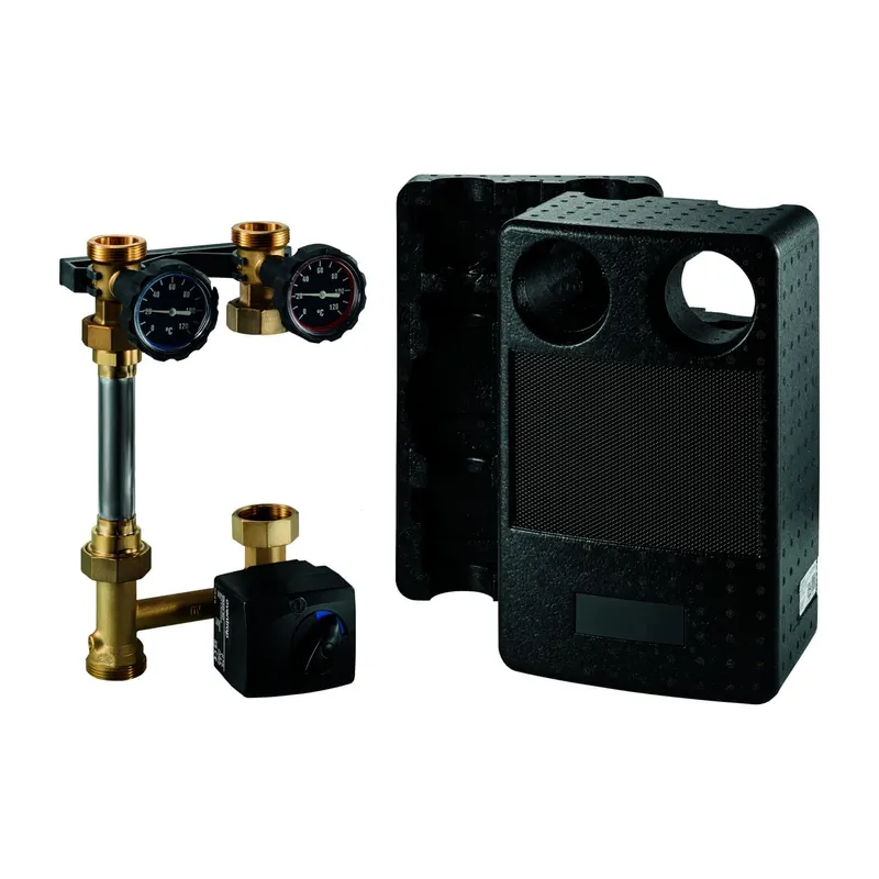 comfort-Kessel-Anbindesy. Regumat M3-180 DN25(1") kurze Bauf. o. Pumpe m. Dämmung