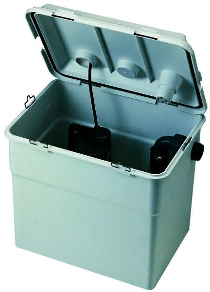 comfort-Kleinhebeanlage CBS 30 NB für häusliches Grauwasser 30 Liter 230 Volt