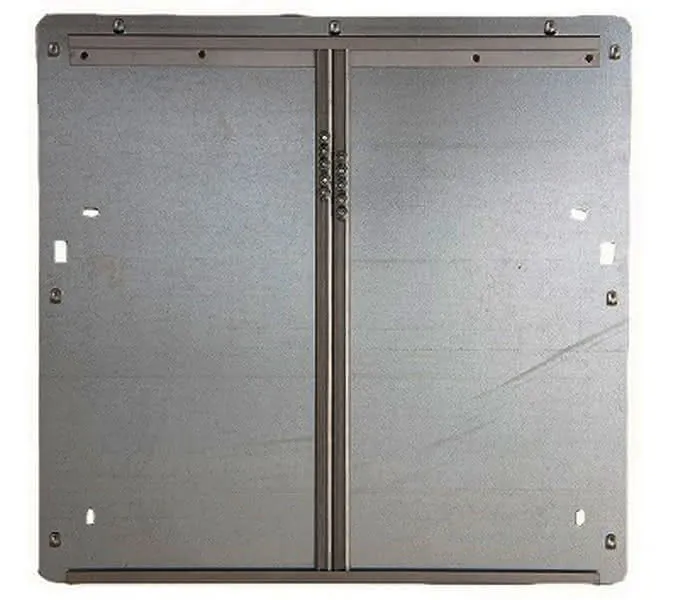 comfort-Rückwand für Aufputzschrank AP Typ A-1,5 aus verzinktem Stahlblech