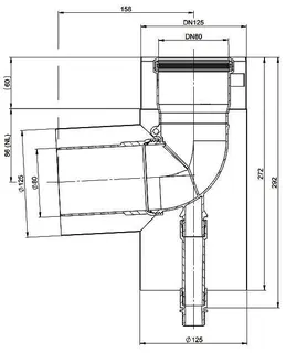 comfort-Stützbogen 87 Grad Edelstahl blank, Nr. 701734CBS – Bild 2