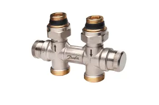 Danfoss dynamischer Hahnblock RLV-KDV für Ventil-Heizkörper R 1/2", Durchgang,013G7870 – Bild 2