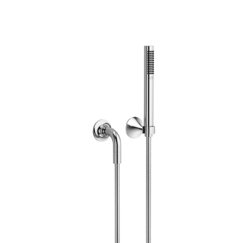 Dornbracht Schlauchbrausegarnitur mit Einzelrosetten VAIA 27808809 Chrom