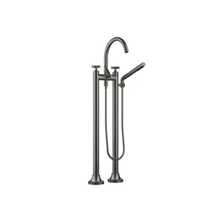 Dornbracht Wannen-2-Lochbatt. VAIA 25943809 Dark Platinum gebürstet