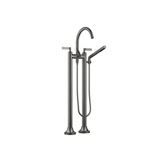 Dornbracht Wannen-2-Lochbatt. VAIA 25943819 Dark Platinum gebürstet