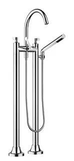 Dornbracht Wannen-2-Lochbatt. VAIA 25943819 Dark Platinum gebürstet – Bild 2