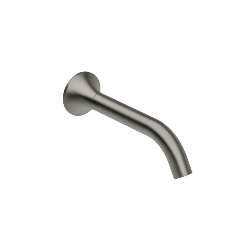 Dornbracht Wannenauslauf für Wandmontage VAIA 13801809 Dark Platinum gebürstet