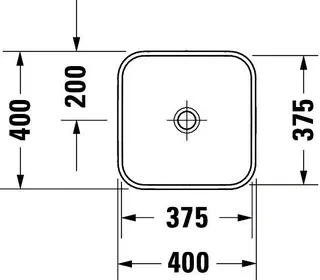 Duravit Aufsatzbecken 400mm Happy D.2 Plus Anthrazit Matt,o.Ül, o.HLB, – Bild 4
