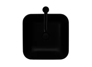 Duravit Aufsatzbecken 400mm Happy D.2 Plus Anthrazit Matt,o.Ül, o.HLB, WG