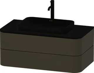 Duravit Aufsatzbecken 600mm Happy D.2 Plus Anthrazit Matt,o.Überl,o.HLB, o.HL – Bild 2