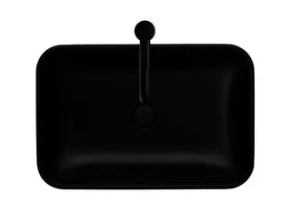 Duravit Aufsatzbecken 600mm Happy D.2 Plus Anthrazit Matt,o.Überl,o.HLB,o.HL,WG