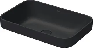 Duravit Aufsatzbecken 600mm Happy D.2 Plus Anthrazit Matt,o.Überl,o.HLB,o.HL,WG – Bild 5