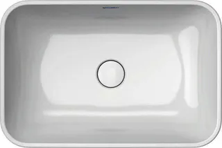 Duravit Aufsatzbecken 600mm Happy D.2 Plus Anthrazit Matt/Weiß,o.Überl,o.HLB,WG – Bild 4