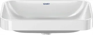 Duravit Aufsatzbecken 600mm Happy D.2 Plus Weiß, ohne Überl.,ohne HLB, geschliffen – Bild 2