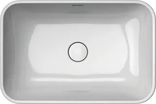 Duravit Aufsatzbecken 600mm Happy D.2 Plus Weiß, ohne Überl.,ohne HLB, geschliffen – Bild 4