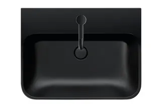 Duravit Aufsatzbecken Happy D.2 Plus 500mm Anthrazit Matt,m.ÜL,m.HLB,1 HL