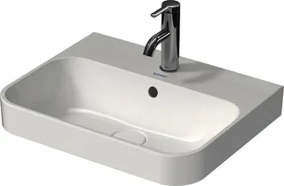 Duravit Aufsatzbecken Happy D.2 Plus 500mm Anthrazit Matt,m.ÜL,m.HLB,o.HL – Bild 2