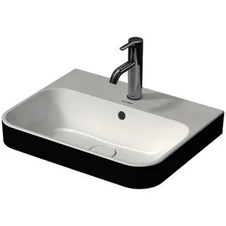 Duravit Aufsatzbecken Happy D.2 Plus 500mm Anthrazit Matt/Weiß,m.ÜL,m.HLB,1 HL – Bild 2