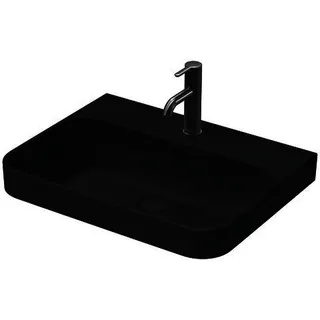 Duravit Aufsatzbecken Happy D.2 Plus 600mm Anthrazit Matt, m.ÜL, m.HLB, 1 HL
