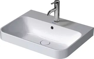 Duravit Aufsatzbecken Happy D.2 Plus 600mm Anthrazit Matt, m.ÜL, m.HLB, o.HL