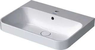 Duravit Aufsatzbecken Happy D.2 Plus 600mm Weiß, m.ÜL,m.HLB,1 HL,geschliffen,WG – Bild 3