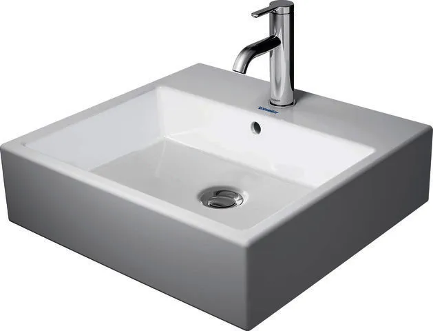 Duravit Waschtisch Vero Air 500mm o.ÜL, m.HLB, o.HL, geschl., weiß