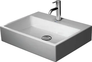 Duravit Waschtisch Vero Air 600mm o.ÜL, m.HLB, 1HL, geschl., weiß – Bild 2