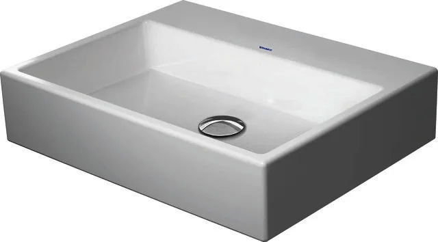 Duravit Aufsatzbecken Vero Air 600mm o.ÜL, m.HLB, o.HL, geschl., weiß, WG