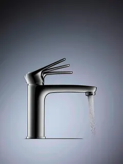 Duravit B.1 Einhebel-Waschtischmischer S mit Zugstange, Chrom HG – Bild 4