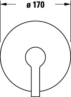 Duravit B.2 Einhebel Brausemischer Unterputz Keramikmischsystem, Chrom Hochgl. – Bild 5