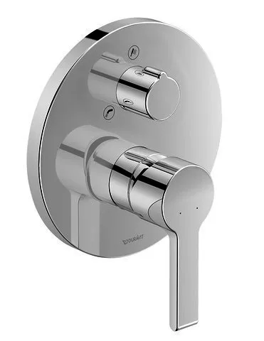 Duravit B.2 Einhebel-Wannenmischer UP Keramikmischsyst.,, Chrom HG