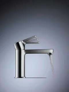 Duravit B.2 Einhebel-Waschtischmischer M mit Zugstange, Chrom HG – Bild 3