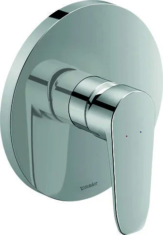 Duravit B1 Einhebel-Bidetmischer, 170x170x86, Anzahl Verbraucher: 1, Chrom