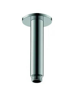 Duravit Brausearm L 125mm, Deckemontage Rosette Rund, Chrom HG – Bild 2