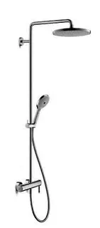 Duravit C.1 Duschsystem Einhebel Brausemisch. Keramikmischsystem, Chrom HG