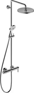 Duravit C.1 Duschsystem Einhebel Brausemisch. Keramikmischsystem, Chrom HG – Bild 3