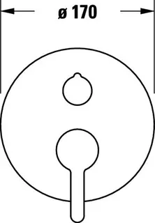 Duravit C.1 Einhebel Brausemischer UP,Rund Umstellvent.,Keramikmischs., Chrom HG – Bild 5